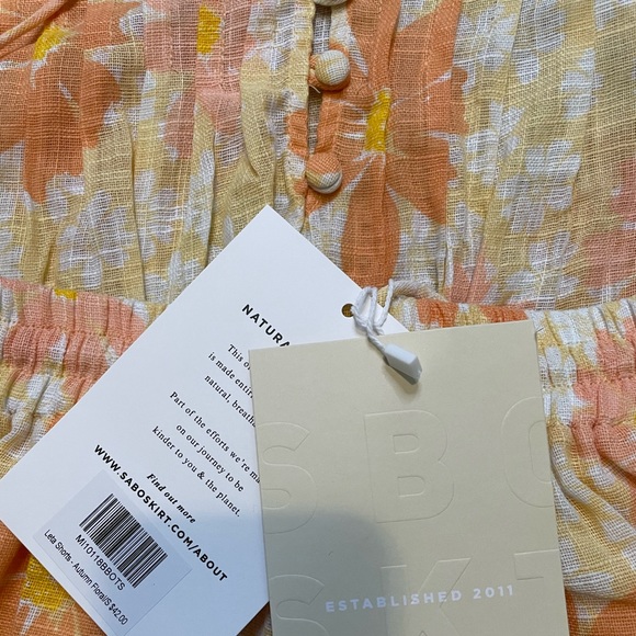 Sabo Skirt Leta Set - Autumn Floral / S - Picture 7 of 8